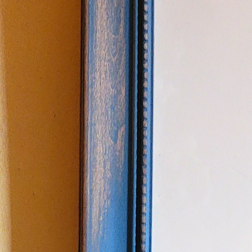 Vintage Multimedia Art with Distressed Frame - Picture 9 of 11